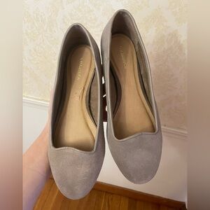 Bass Women's Gray Flats